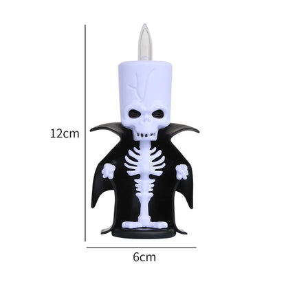 2026 Halloween Decorations LED Ghost Pumpkin Lamp Horror Skeleton Led Light Mexican Day of The Dead Decorations Ornament