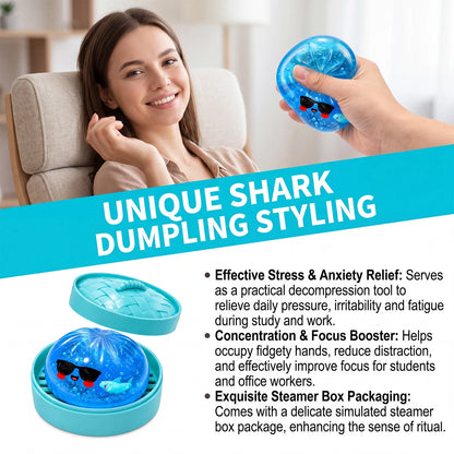 Halloween Ghosts Relieve Stress Money Sparkling Shark Dumplings Soft Relaxation Slow Elastic Steamed Buns Festival Gift