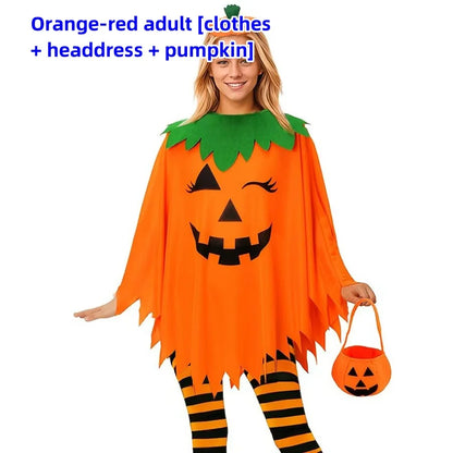 Halloween pumpkin costumes for adults, pumpkin costume and hat sets, Halloween party supplies, Christmas costumes.