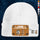 Custom Photo Loved & Protected By - Gift For Baby, Pet Lovers - Personalized Beanie With Leather Patch