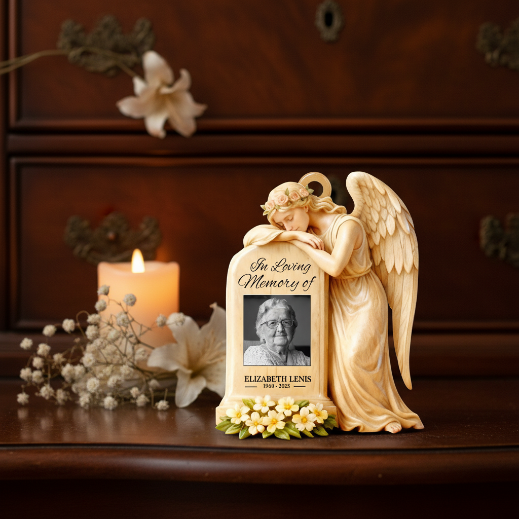 In Loving Memory - Custom Photo Memorial Ornament