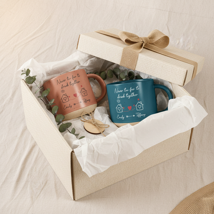 I Wish You Lived Next Door Friendship Mug - Meaningful Gift For Friends