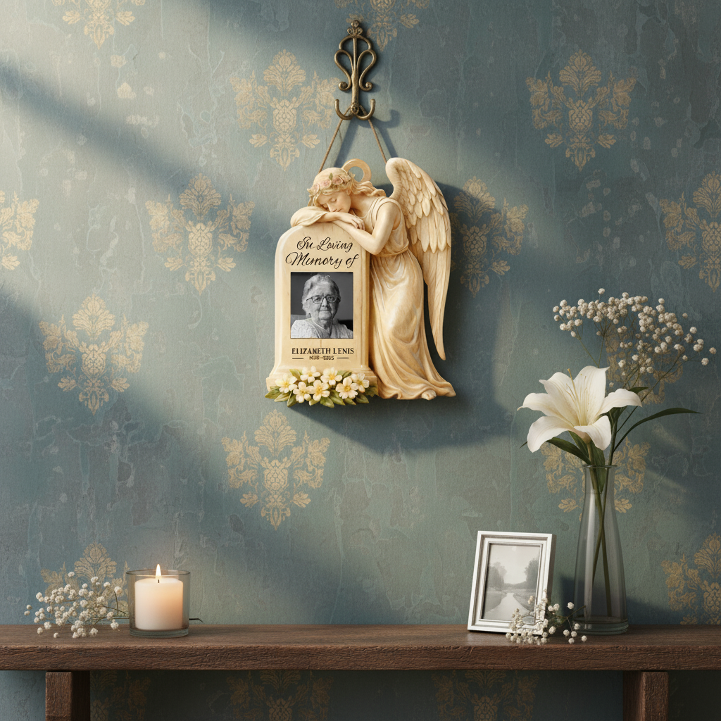 In Loving Memory - Custom Photo Memorial Ornament