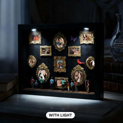 Museum of Us Frame Personalized Couples Gift for Her Cute Miniature Museum Gifts Meaningful Gift Valentine's Day Anniversary Gift