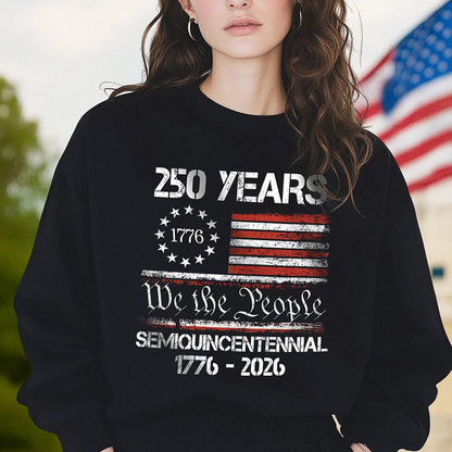 America’s 250th Anniversary United States Semiquincentennial Dark Sweatshirt