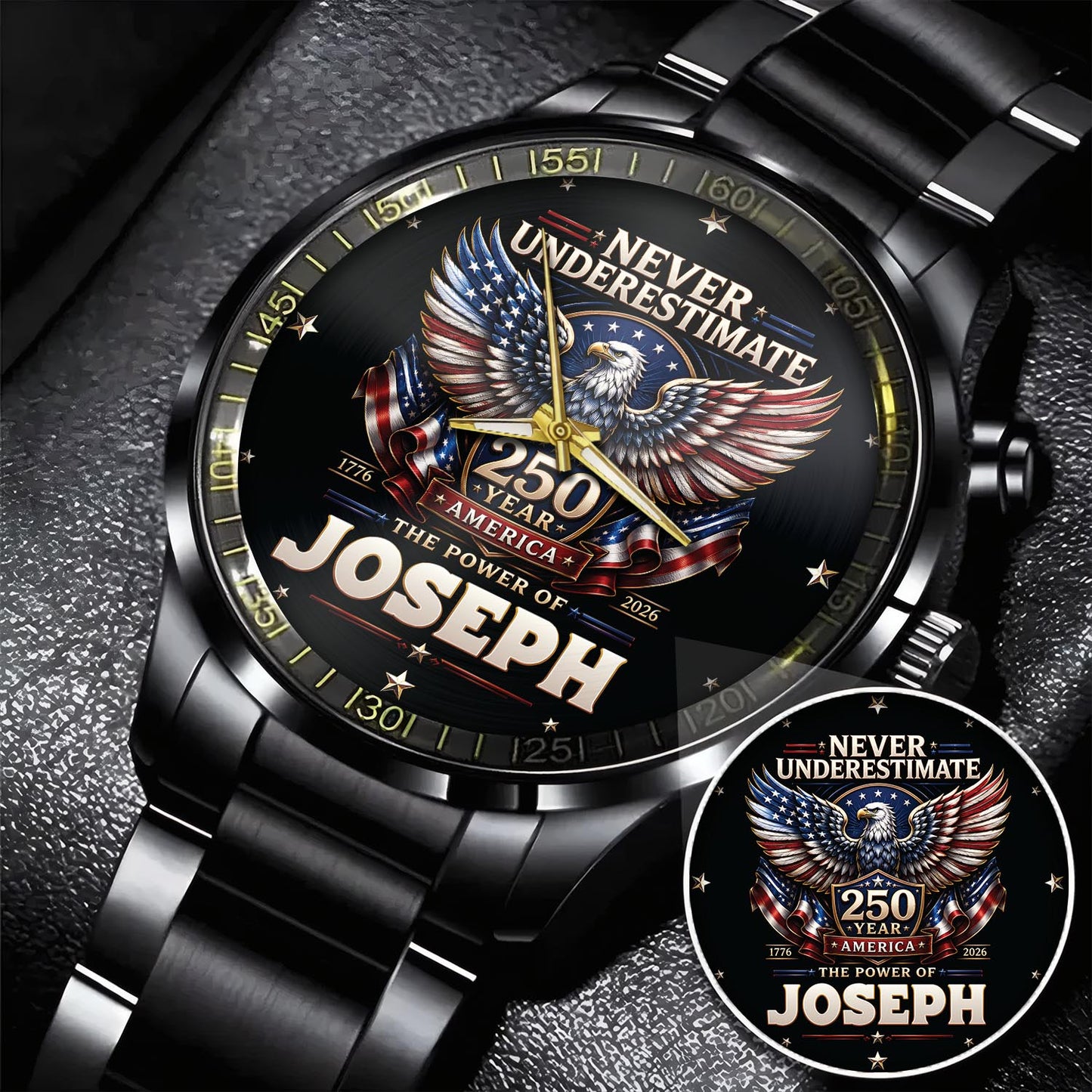 JOSEPH - MIO01WT022 - Never Underestimate 250 Year America