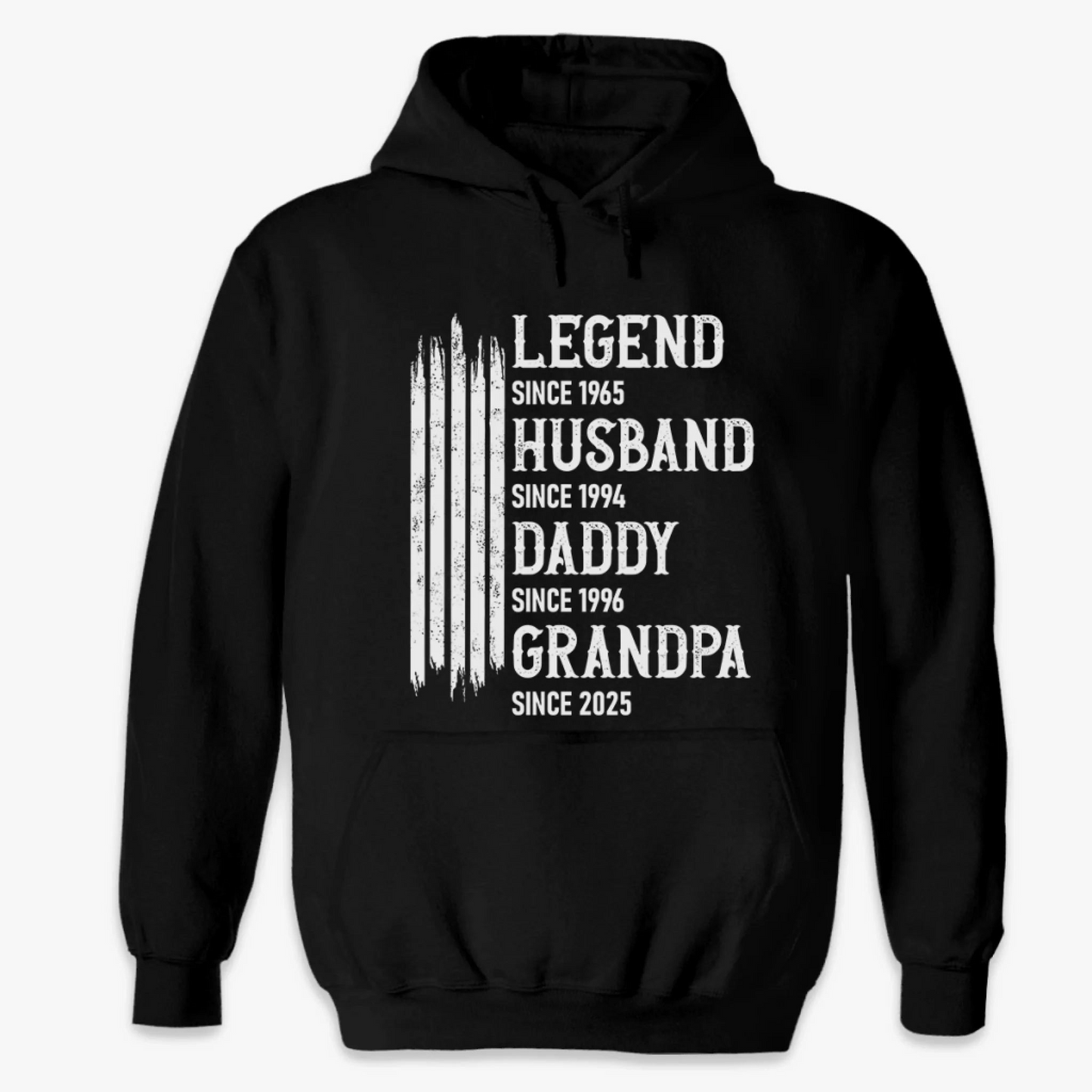 Custom Unisex Hoodie - Personalized Birthday Gifts For Dad, Grandpa, Husband - Family’s Greatest Hero