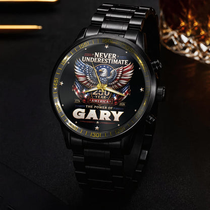 GARY - MIO01WT022 - Never Underestimate 250 Year America