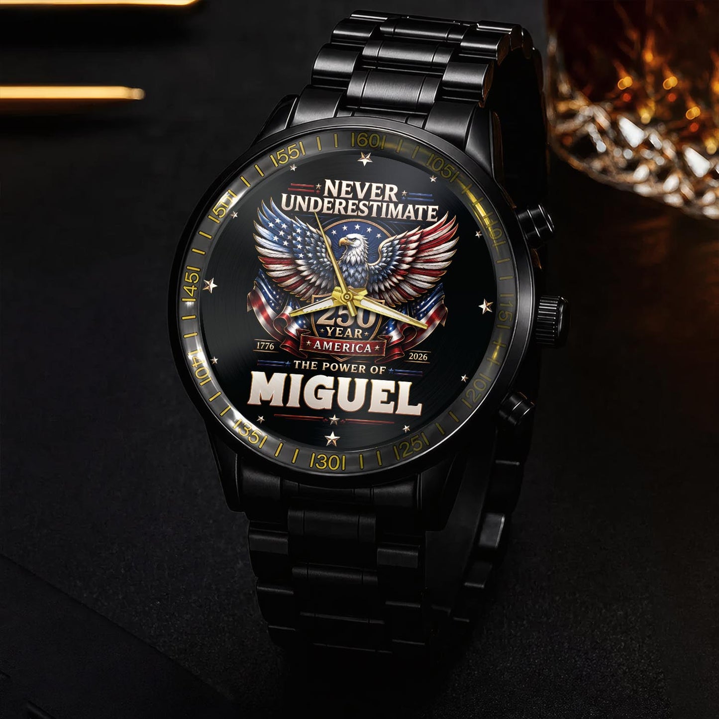 MIGUEL - MIO01WT022 - Never Underestimate 250 Year America