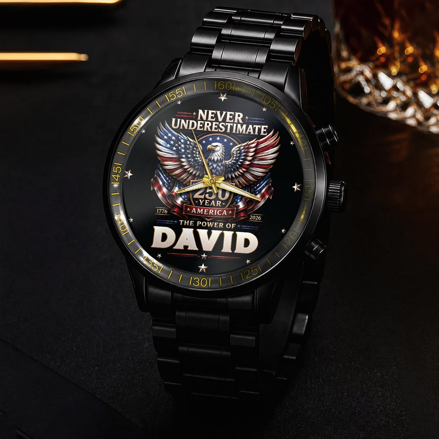 DAVID - MIO01WT022 - Never Underestimate 250 Year America