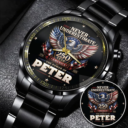 PETER - MIO01WT022 - Never Underestimate 250 Year America