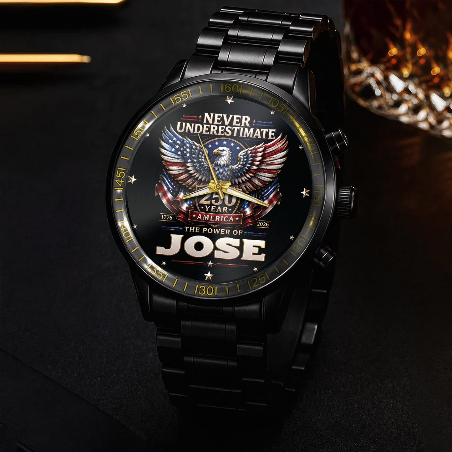 JOSE - MIO01WT022 - Never Underestimate 250 Year America