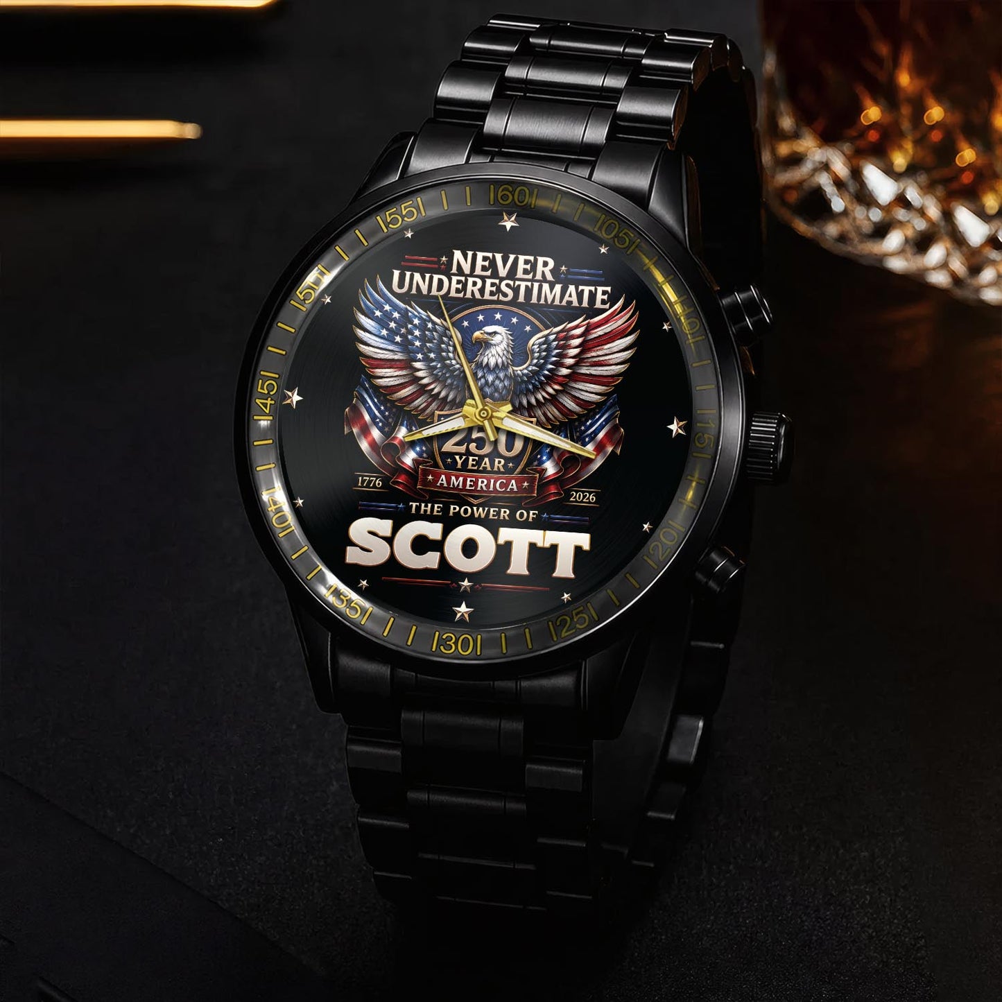 SCOTT - MIO01WT022 - Never Underestimate 250 Year America