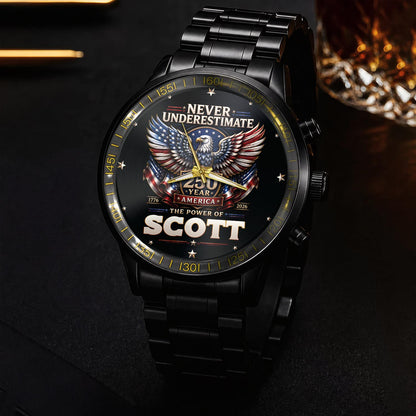 SCOTT - MIO01WT022 - Never Underestimate 250 Year America