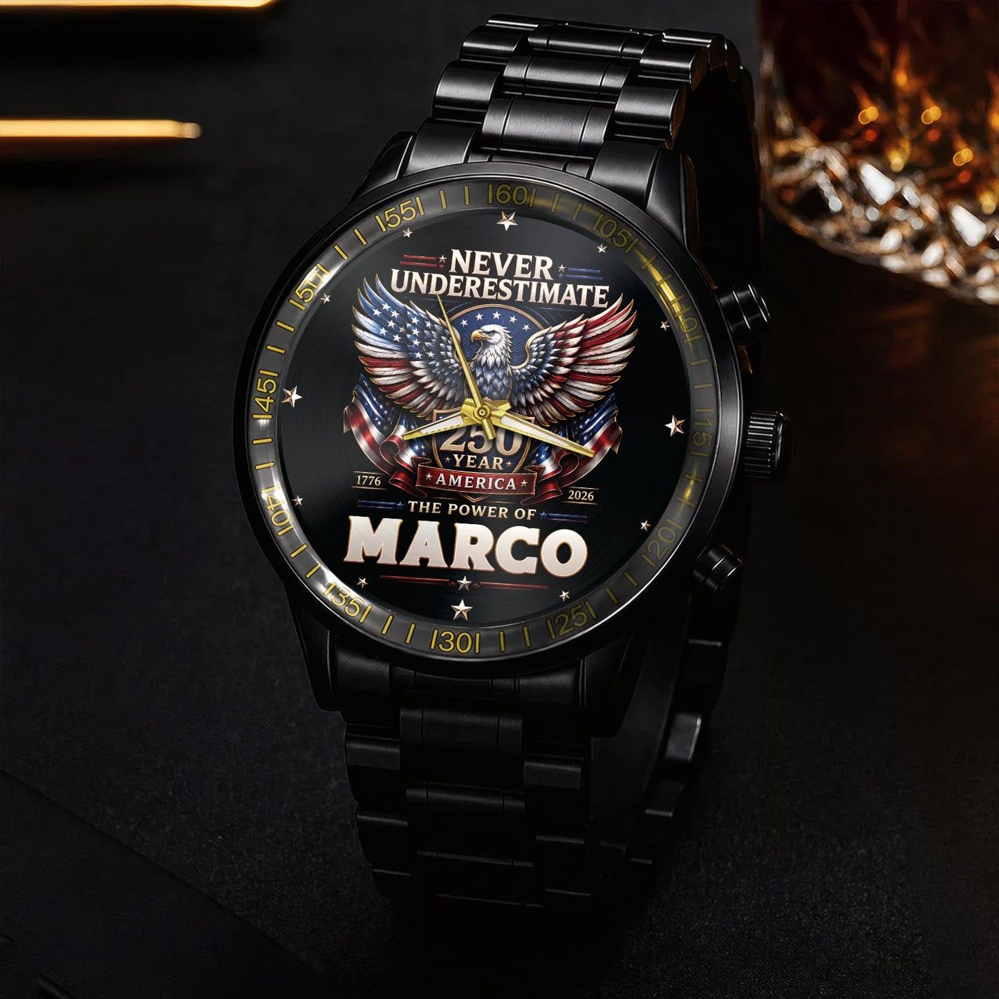 MARCO - MIO01WT022 - Never Underestimate 250 Year America