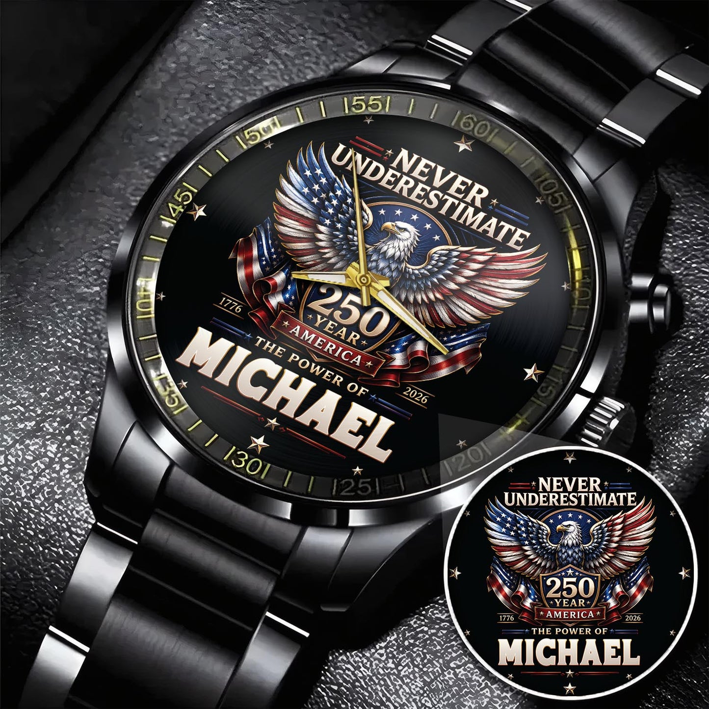 MICHAEL - MIO01WT022 - Never Underestimate 250 Year America