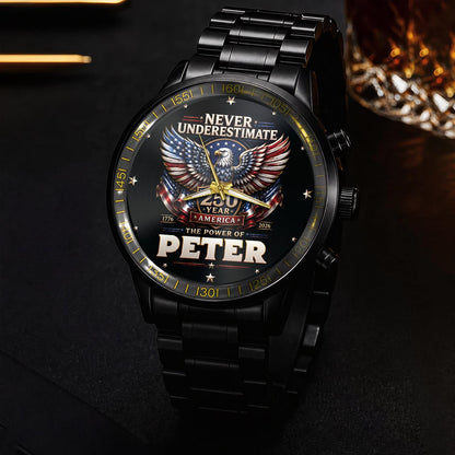 PETER - MIO01WT022 - Never Underestimate 250 Year America