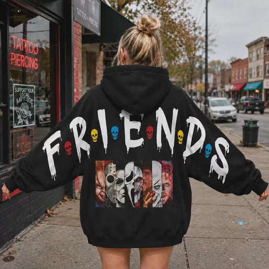 Friend Halloween Hoodie, Horror Movie Sweater, Killer Halloween, Spooky Season Shirt