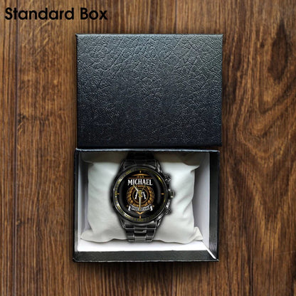 MICHAEL Personalized Watch, Premium Gift for Anniversary