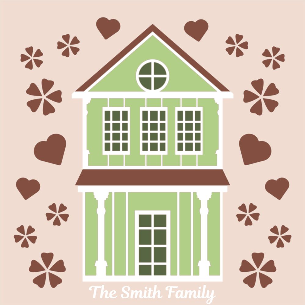 3D Layered Home Sweet Papercut Framed Picture – Personalized Holiday Décor Design for Family Gifts