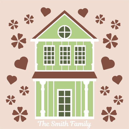 3D Layered Home Sweet Papercut Framed Picture – Personalized Holiday Décor Design for Family Gifts