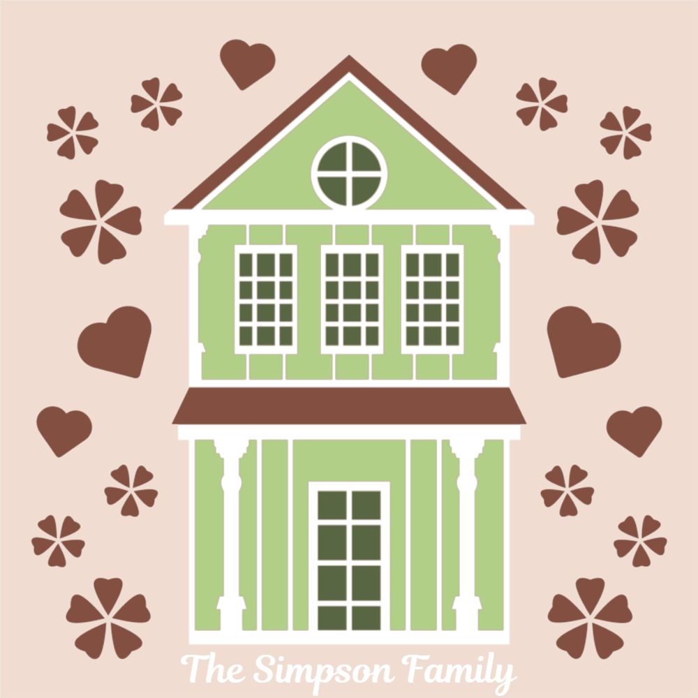 3D Layered Home Sweet Papercut Framed Picture – Personalized Holiday Décor Design for Family Gifts