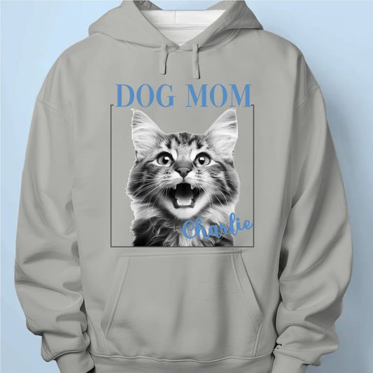 Custom Photo Unisex Hoodie - Personalized Birthday Gifts For Dog Cat Lovers, Dog Dad And Mom, Cat Owners - Proud Cat Mom Energy