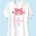 Grandkids Make Life Grand Preppy Valentine Pattern Crossword Puzzle Art - Personalized Women Tee - Valentine's Day Gift For Grandma