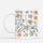 Personalized Grandma Mug 3D Effect - Grandchildren Holding Grandma's Hand With Flowers