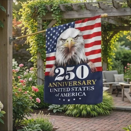 250 Anniversary 1776 2026 United States Of America Patriotic Eagle