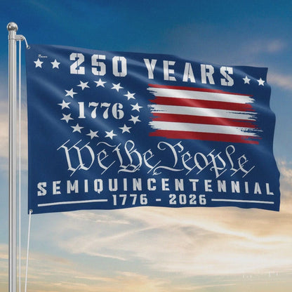 American Flag - America 250th Anniversary We The People Grommet Flag