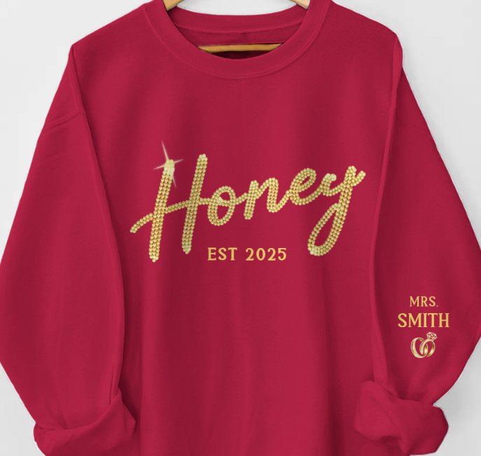 Custom Unisex Sweatshirt With Design On Sleeve - Personalized Anniversary Wedding Gifts For Husband And Wife, Him And Her - You Make Life Feel Kinder