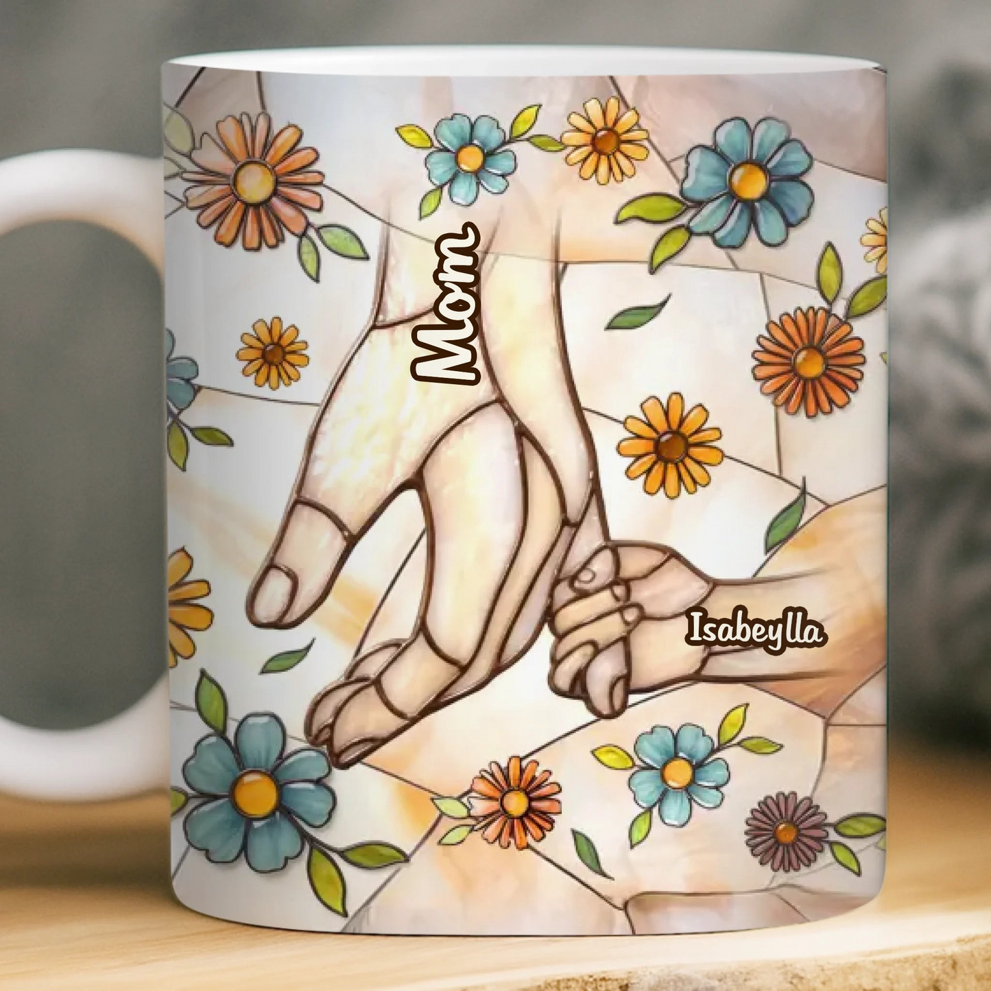 Custom 3D Inflated Effect Printed Mug - Personalized Mother's Day Gifts For Mom, Grandma - Sparkle Every Day