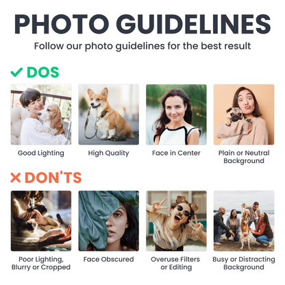 Custom Photo I'm Right Here In Your Heart - Memorial Personalized Custom Blanket - Sympathy Gift For Pet Owners, Pet Lovers