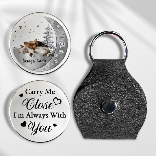 Beside You Photo - Personalized Custom 3D Effect Pocket Hug