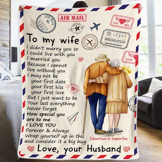 Never Forget How Special You Are To Me - I Love You Forever & Always - Personalized Blanket