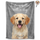 Custom Photo Realistic Watercolor Life Is Better With Dog - Personalized Fleece Blanket, Sherpa Blanket